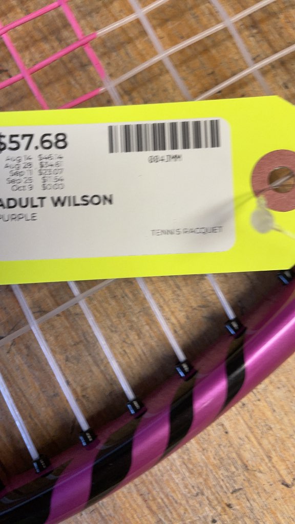 Wilson Slam Pink 103 Tennis Racquet