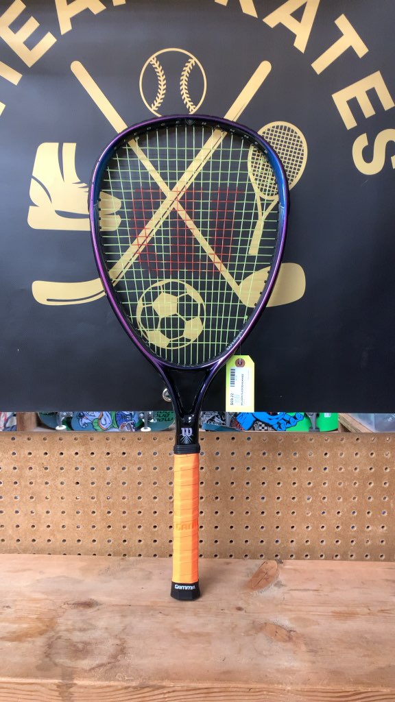 Wilson Sledge Hammer 3.8 Tennis Racquet - Purple - 4 1/2