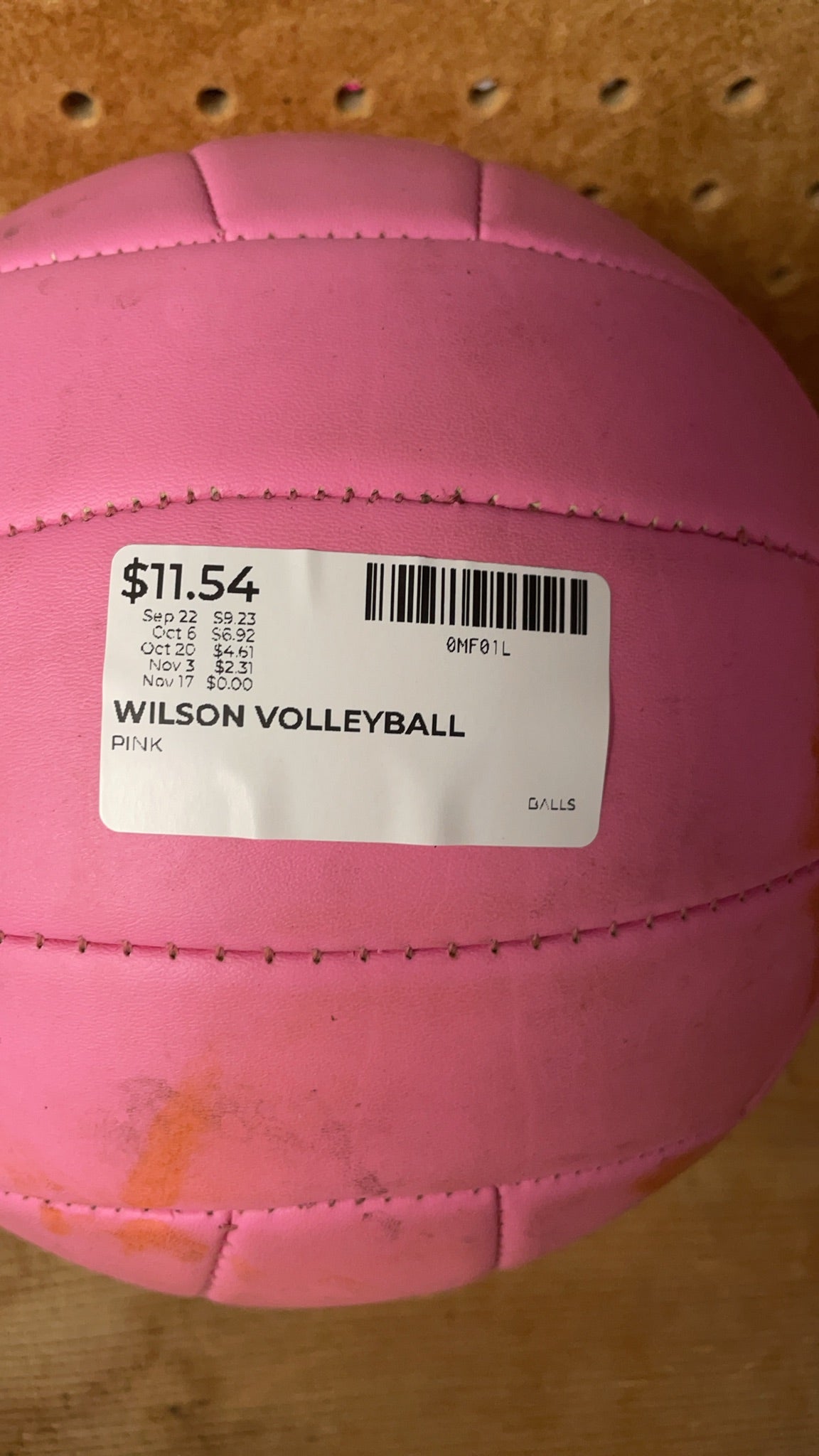 Wilson SoftPlay Volleyball Pink