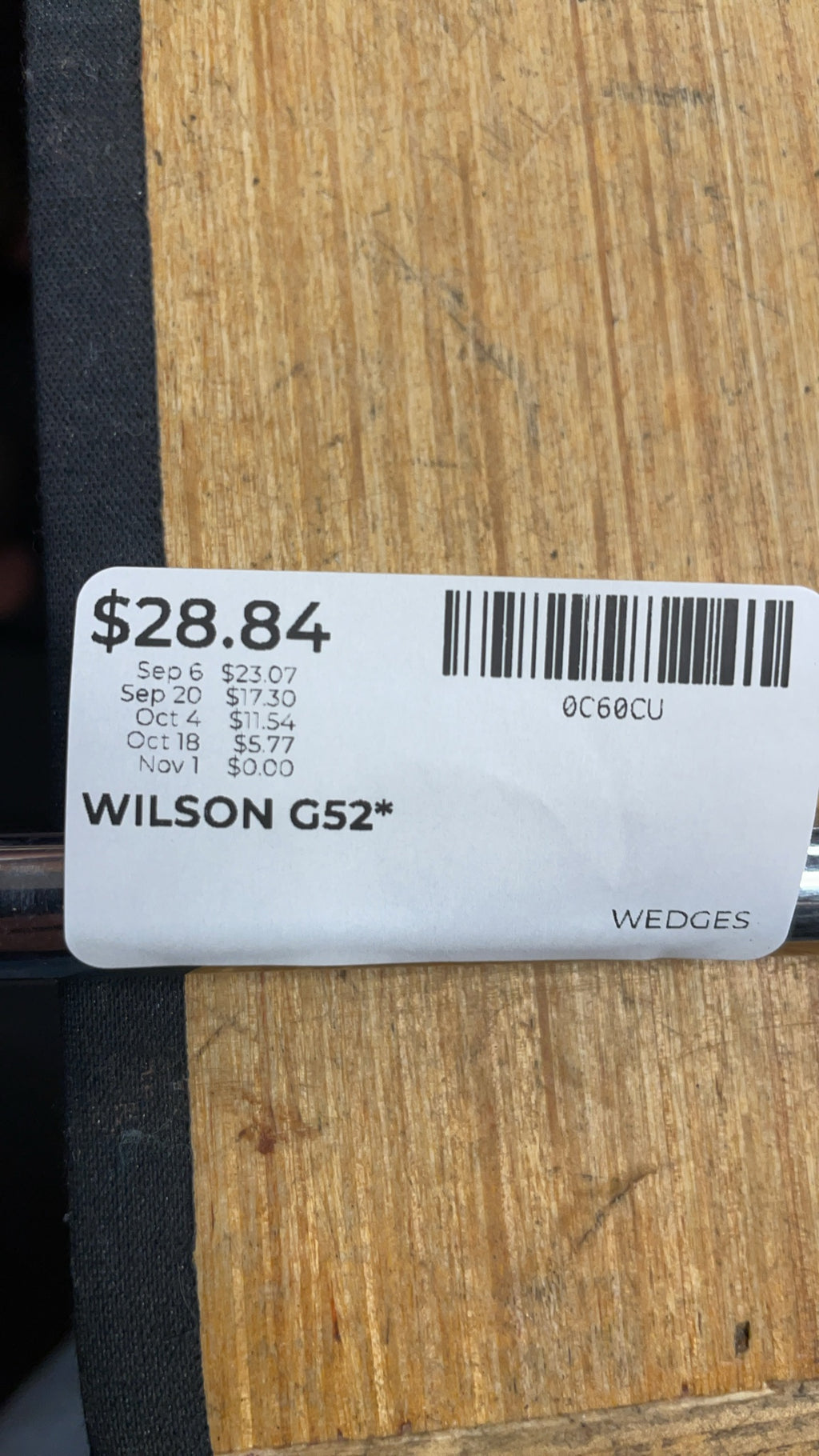 Wilson Staff Dyna-Powered 52° Gap Wedge