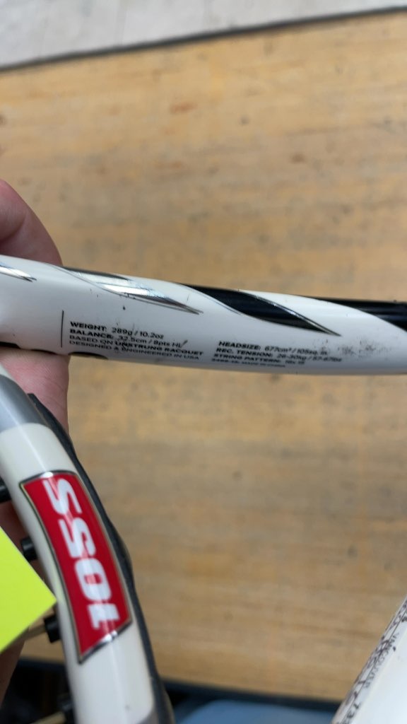 Wilson Steam 105S Tennis Racquet
