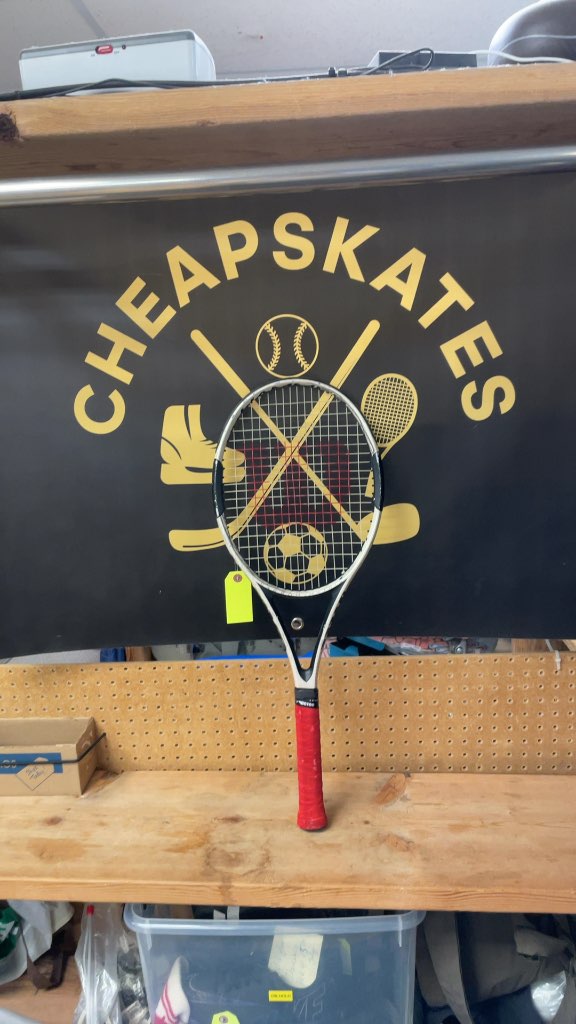 Wilson Tennis Racquet - Red/White