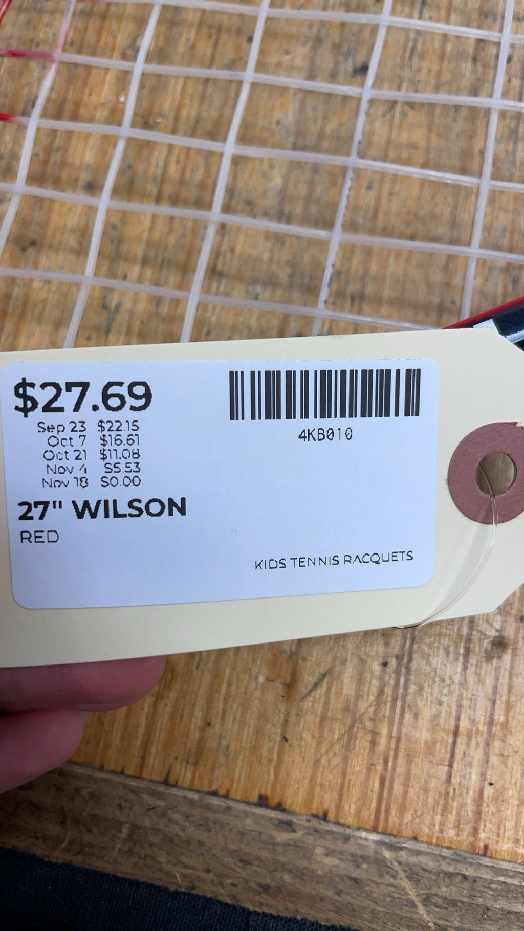 Wilson Tour 110 27" Tennis Racquet