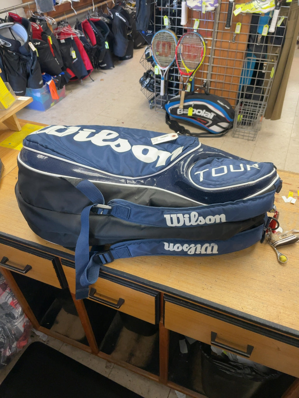 Wilson Tour Blue Tennis Bag