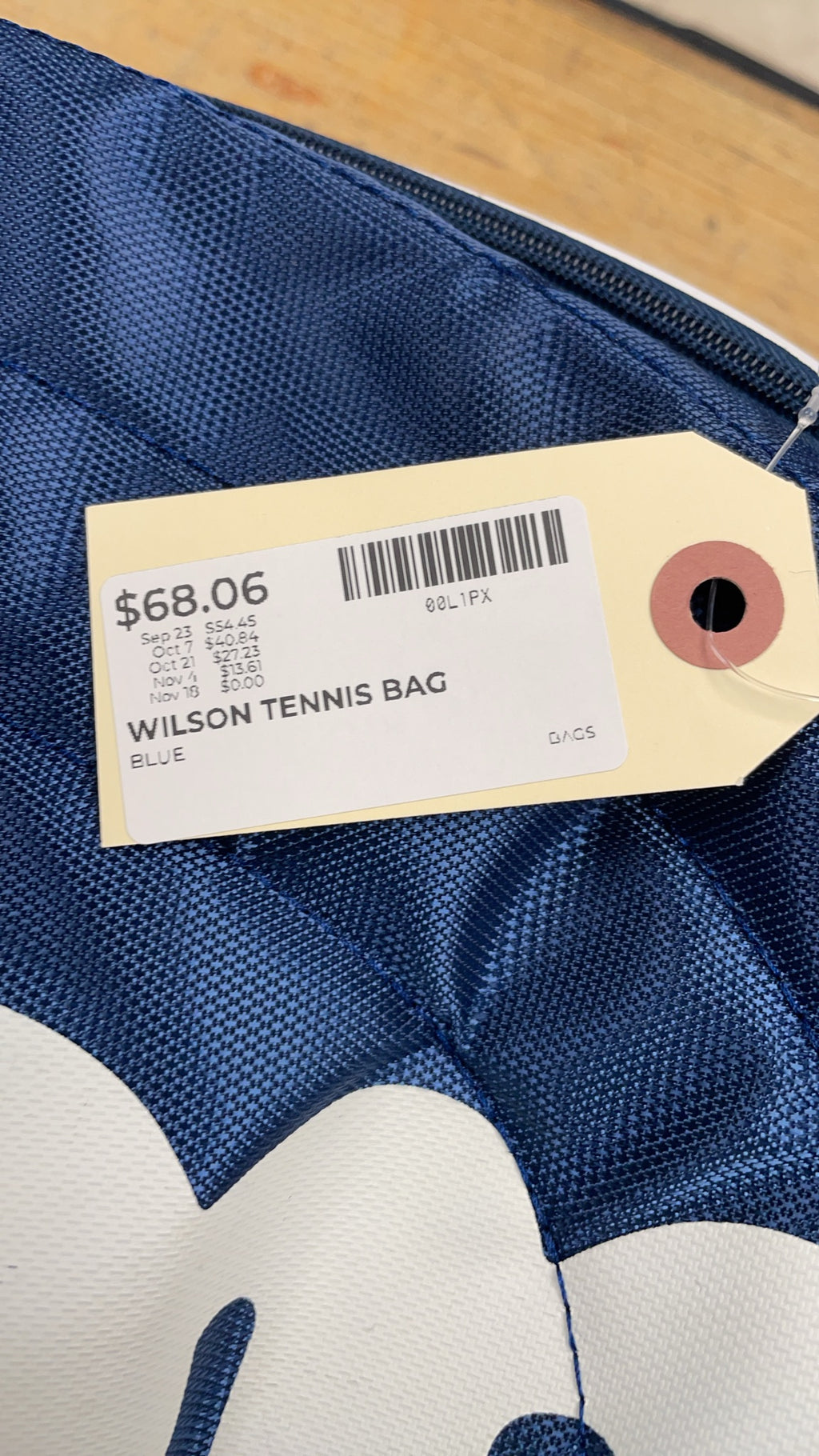 Wilson Tour Blue Tennis Bag