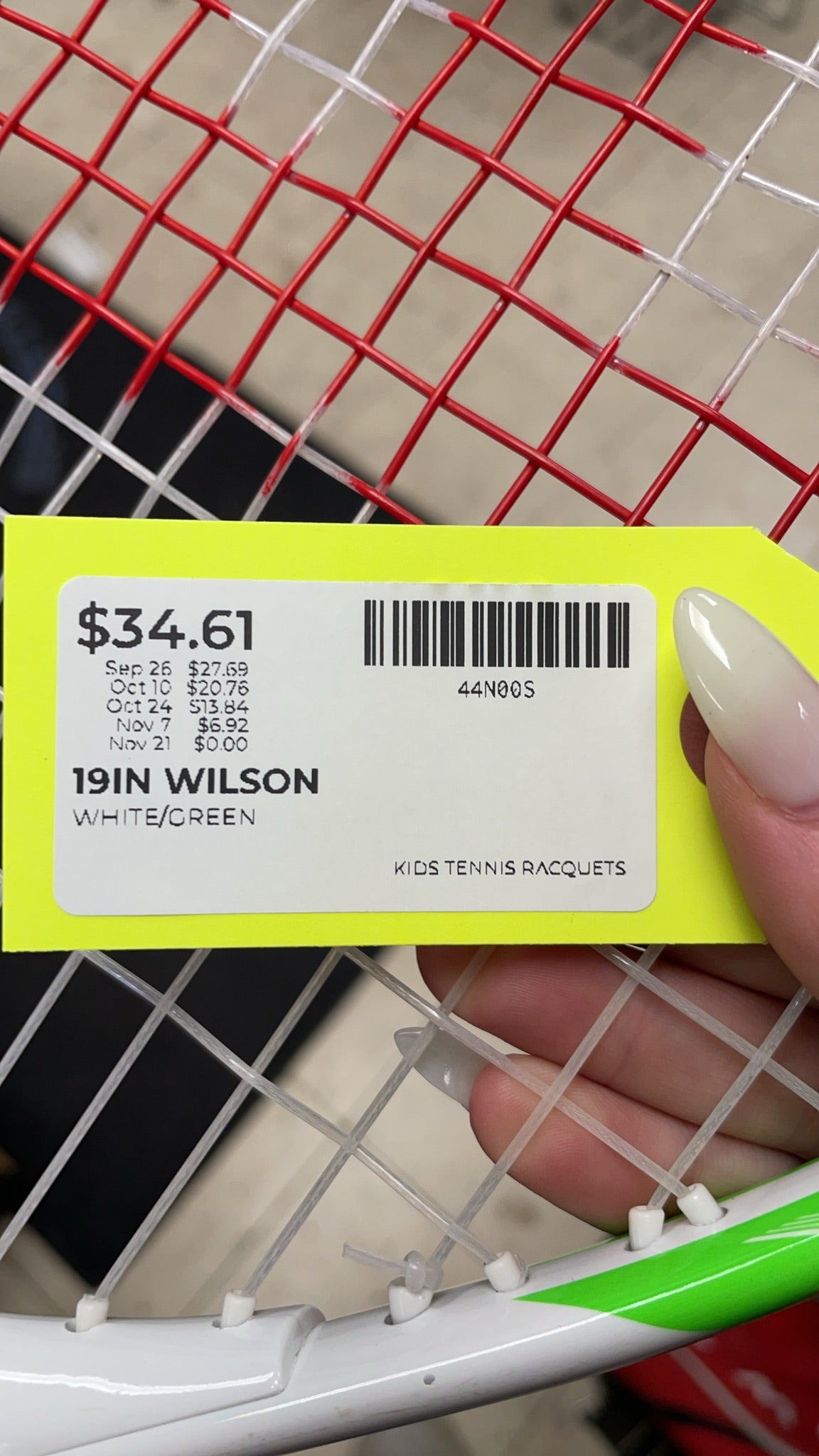 Wilson US Open 19IN Junior Tennis Racquet