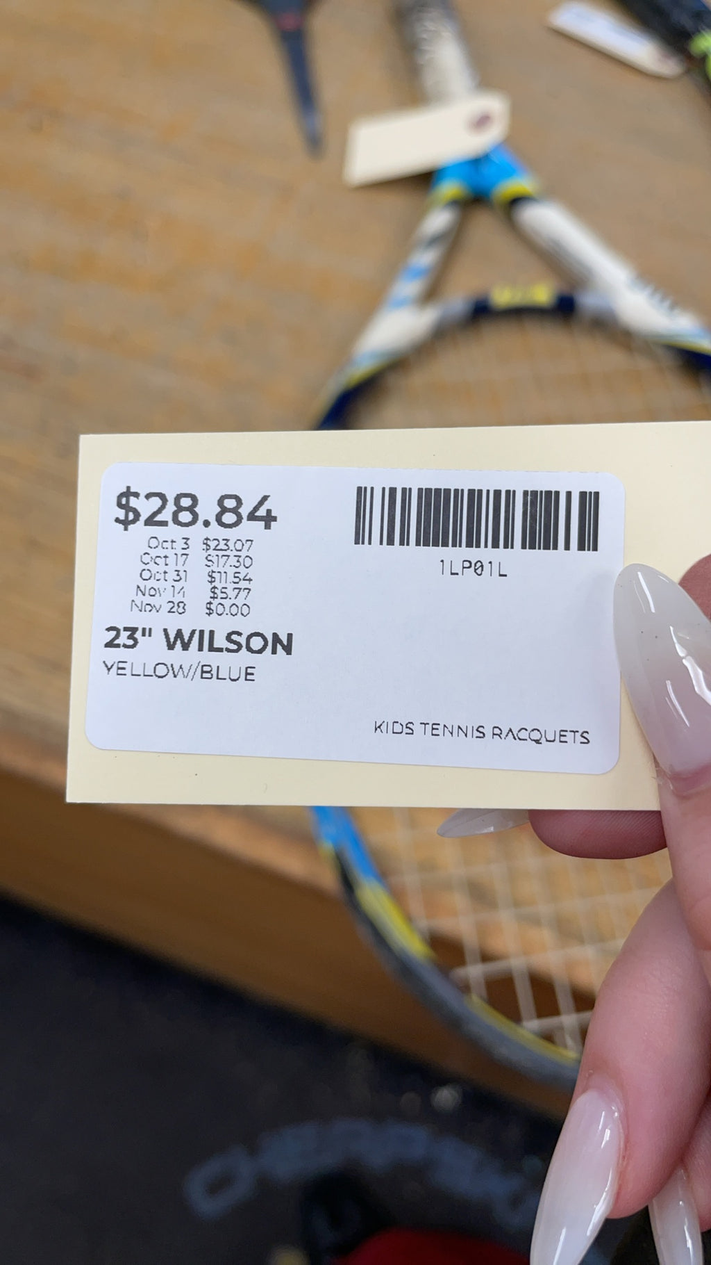Wilson US Open 23" Junior Tennis Racquet