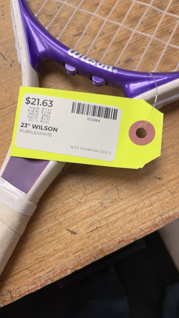 Wilson Venus & Serena 23" Junior Tennis Racquet