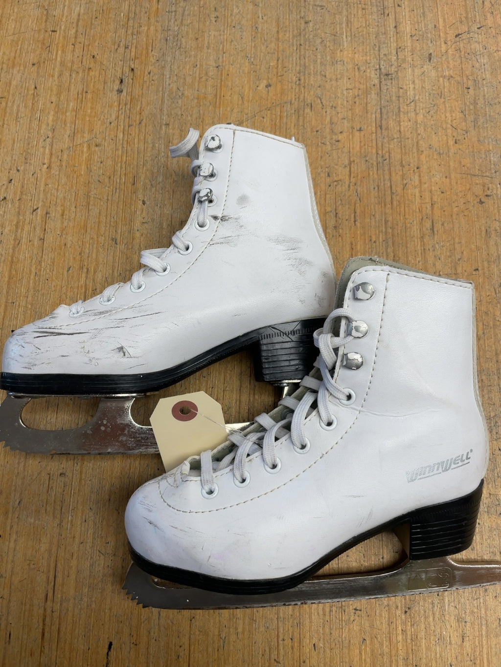 Winnwell Figure Skates Size 12C White