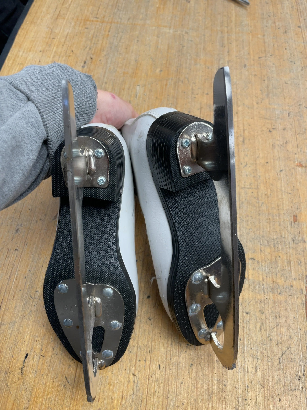 Winnwell Figure Skates Size 12C White