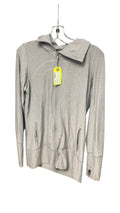 Women's Lululemon Grey Full-Zip Hoodie Jacket - Size 8