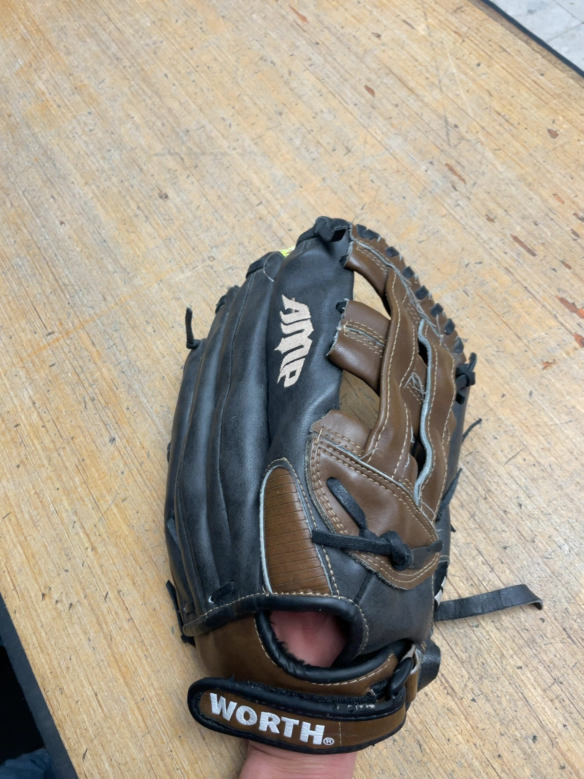 Worth AMP130H 13" Right Hand Throw Baseball Glove