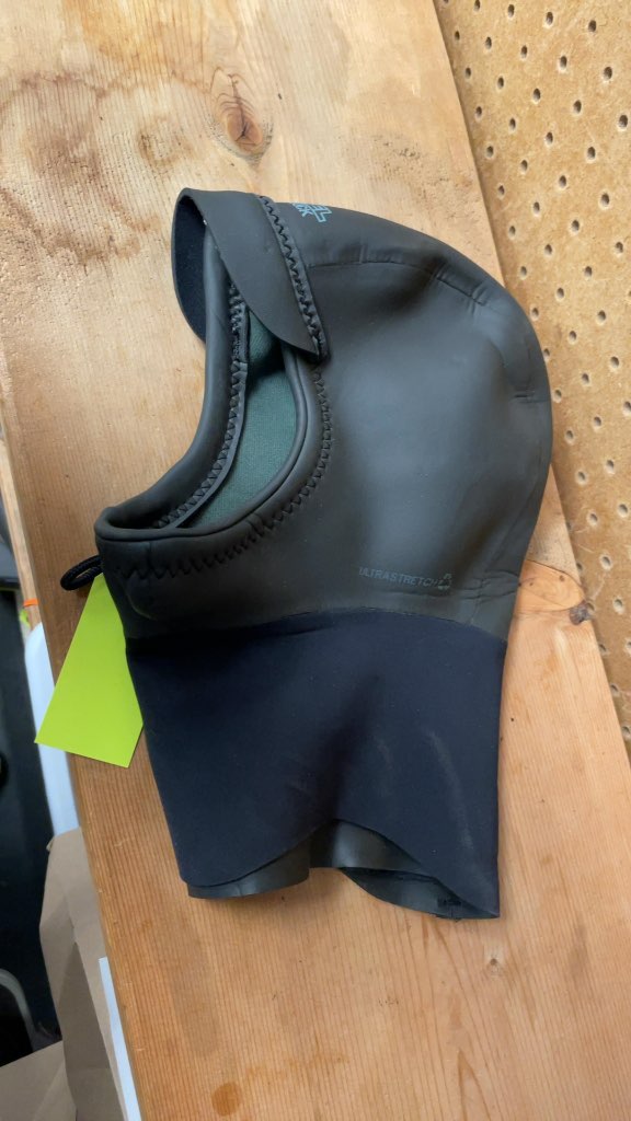 XFLEX Neoprene Wetsuit Hood - Black