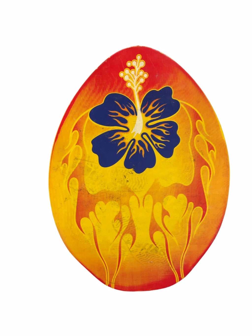 Yellow/Floral Skimboard