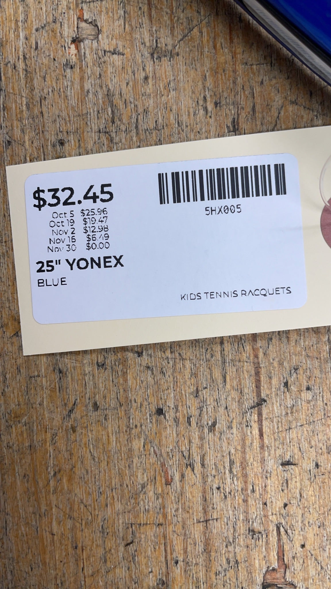 Yonex Isometric 25" Kids Tennis Racquet
