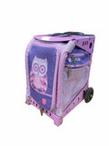 Zuca Figure Skate Bag Purple/Pink Owl