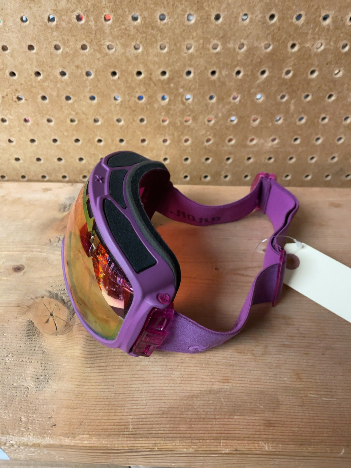 Anon One Size Purple Ski Goggles