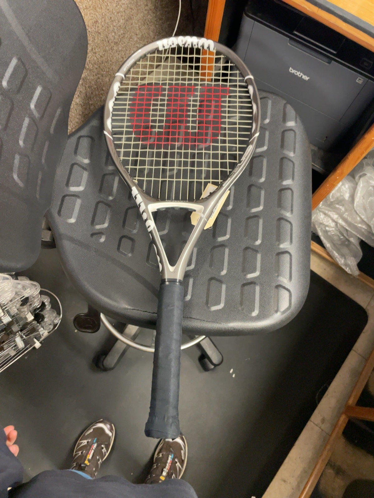 Wilson [K] Six Hybrid Tennis Racquet