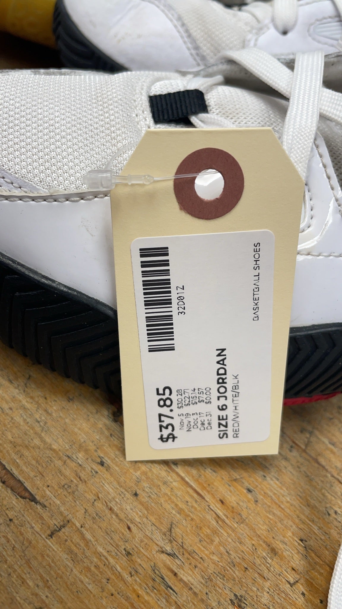 Jordan Flight Size 6 Basketball Shoes