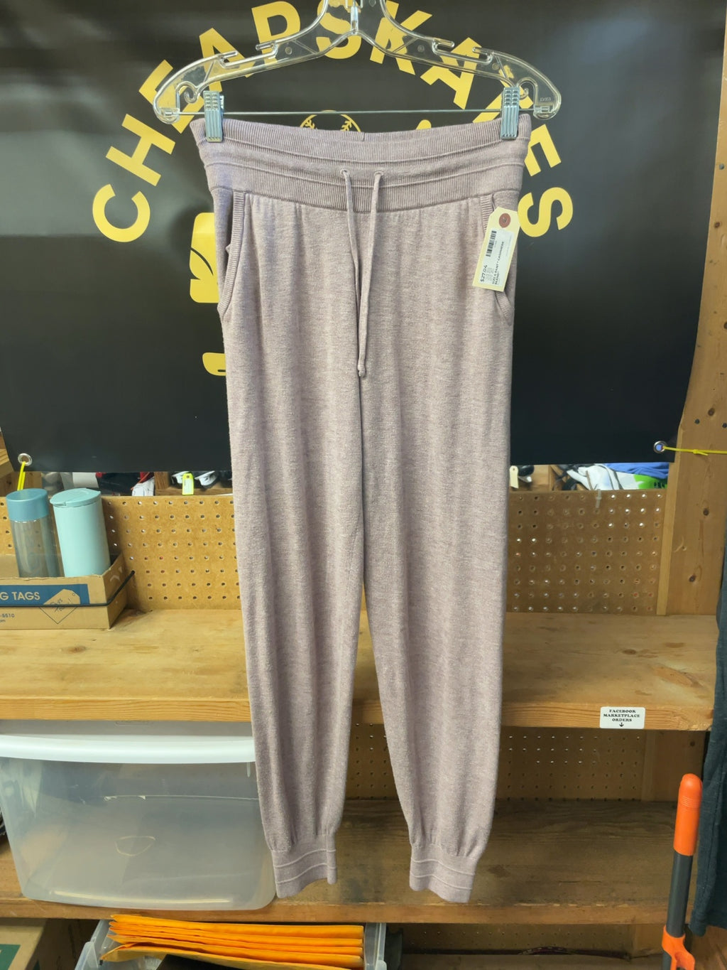 Lululemon Cashmere Blend Jogger Pants Size 6 Plum