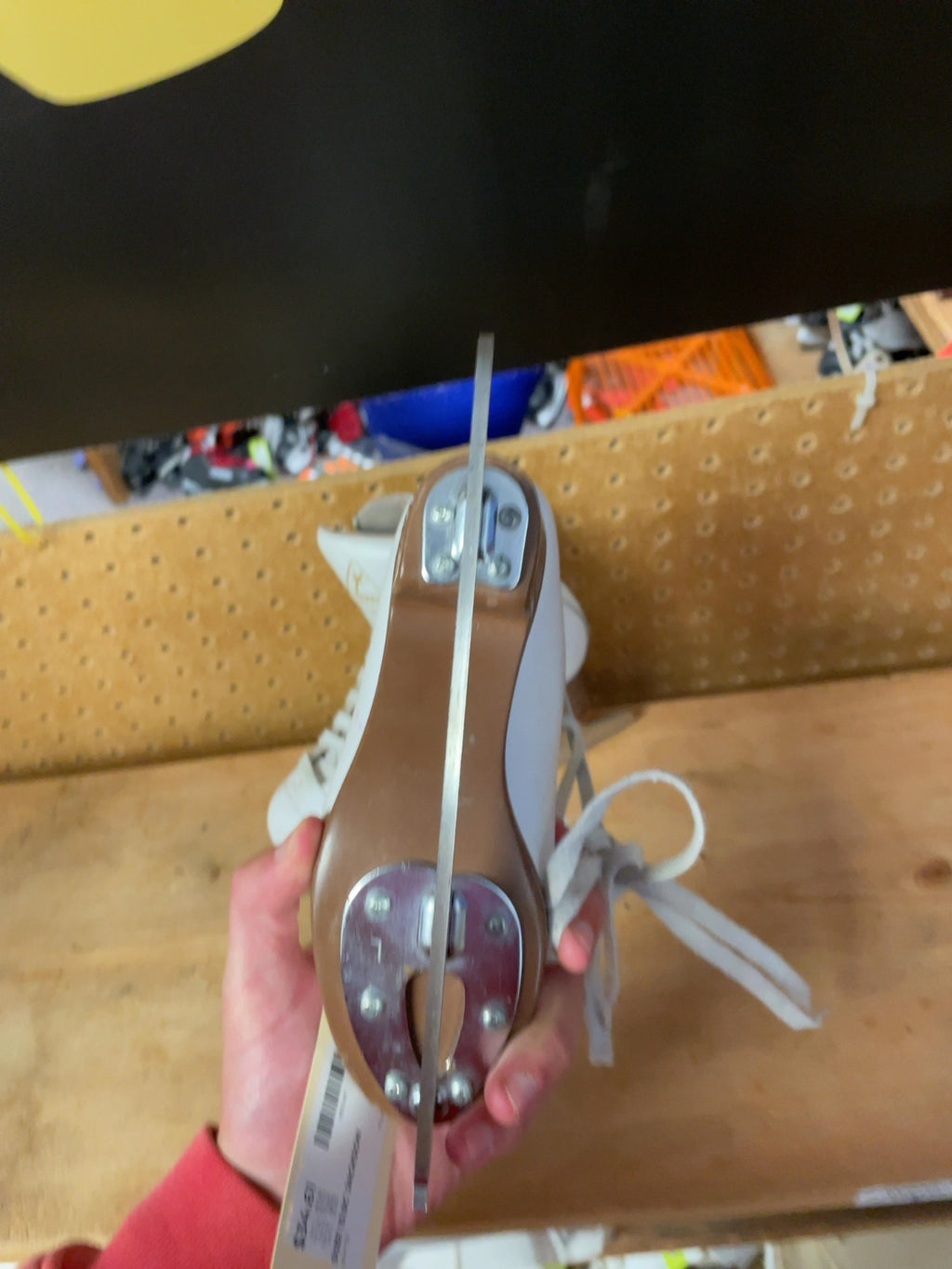 Jackson Mystique 13 1/2 C White Figure Skates