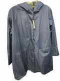 Shoshanna Floral Lined Hooded Rain Jacket Size M