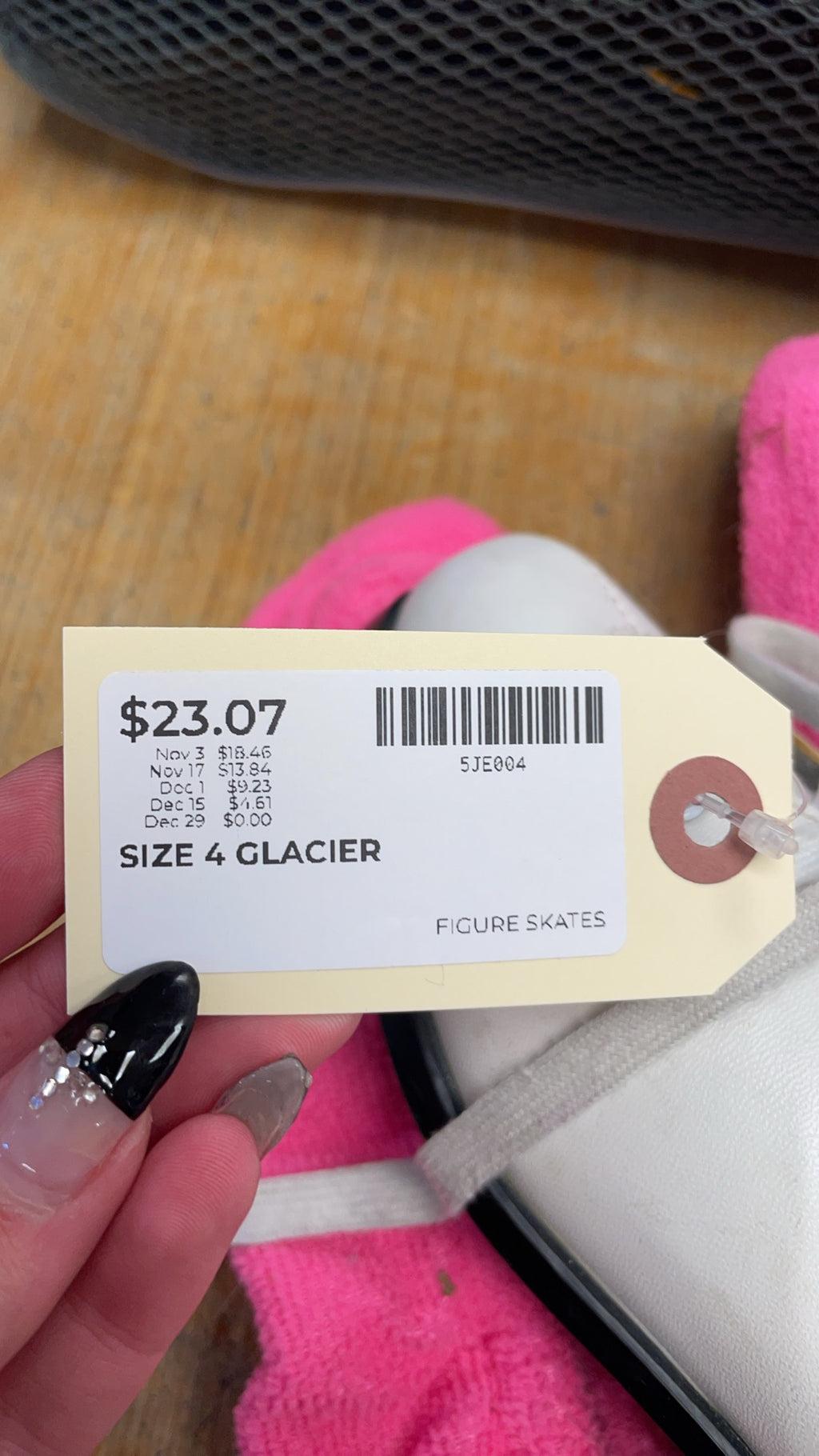 Jackson Glacier 160 Size 4 Figure Skates