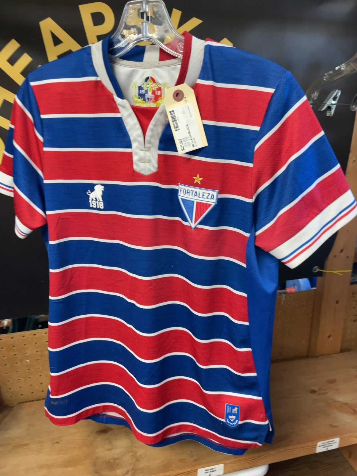 Fortaleza EC Soccer Jersey Size Jr 14 Blue / Red