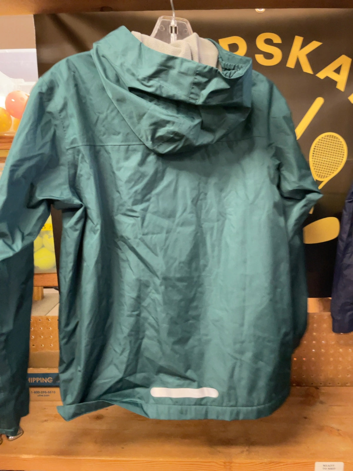 MEC Rain Jacket Youth 14 Green