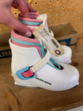 Bauer Size 8/9C Recreational Ice Skates White/Pink