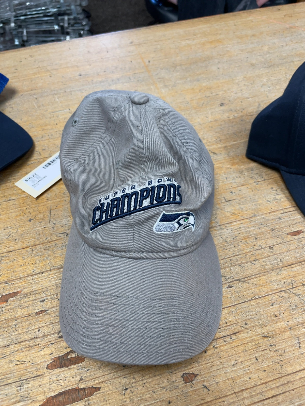 Seattle Seahawks Super Bowl XLVIII Champions Hat One Size