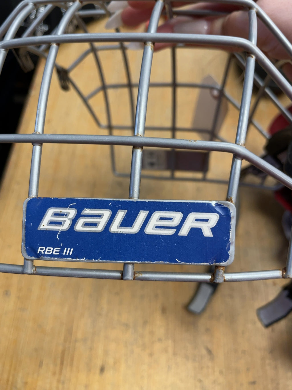 Bauer RBE III Size Large Hockey Helmet Cage