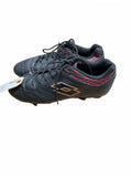 Lotto Soccer Cleats Size 8 US Black/Gold/Red