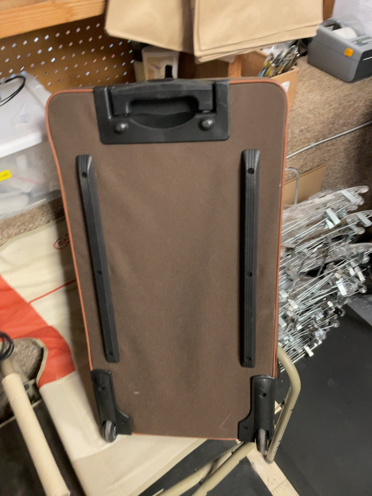 L.L. Bean Rolling Travel Duffel Bag Brown