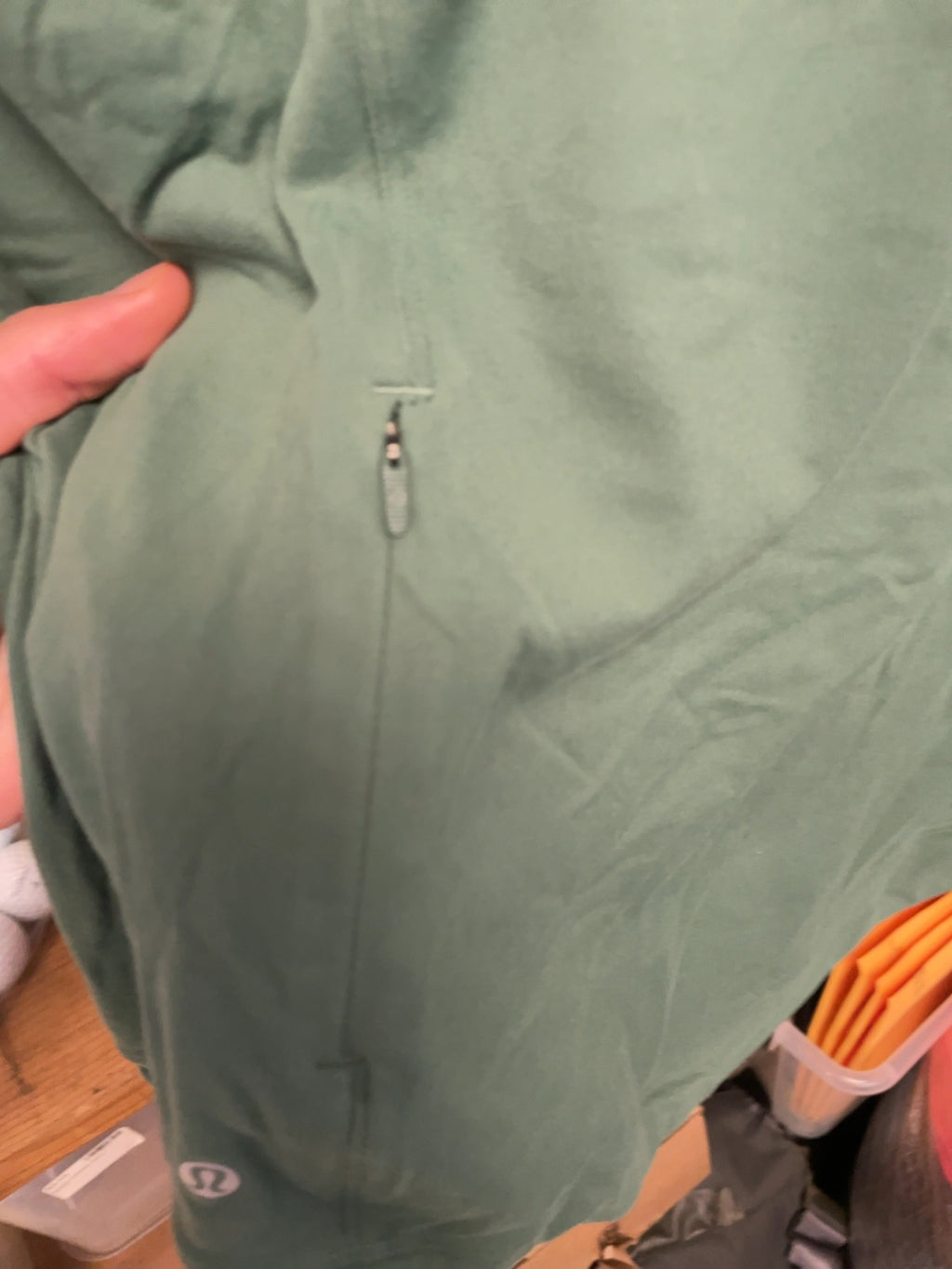 Lululemon Women's Long Sleeve Top Size 12 Green