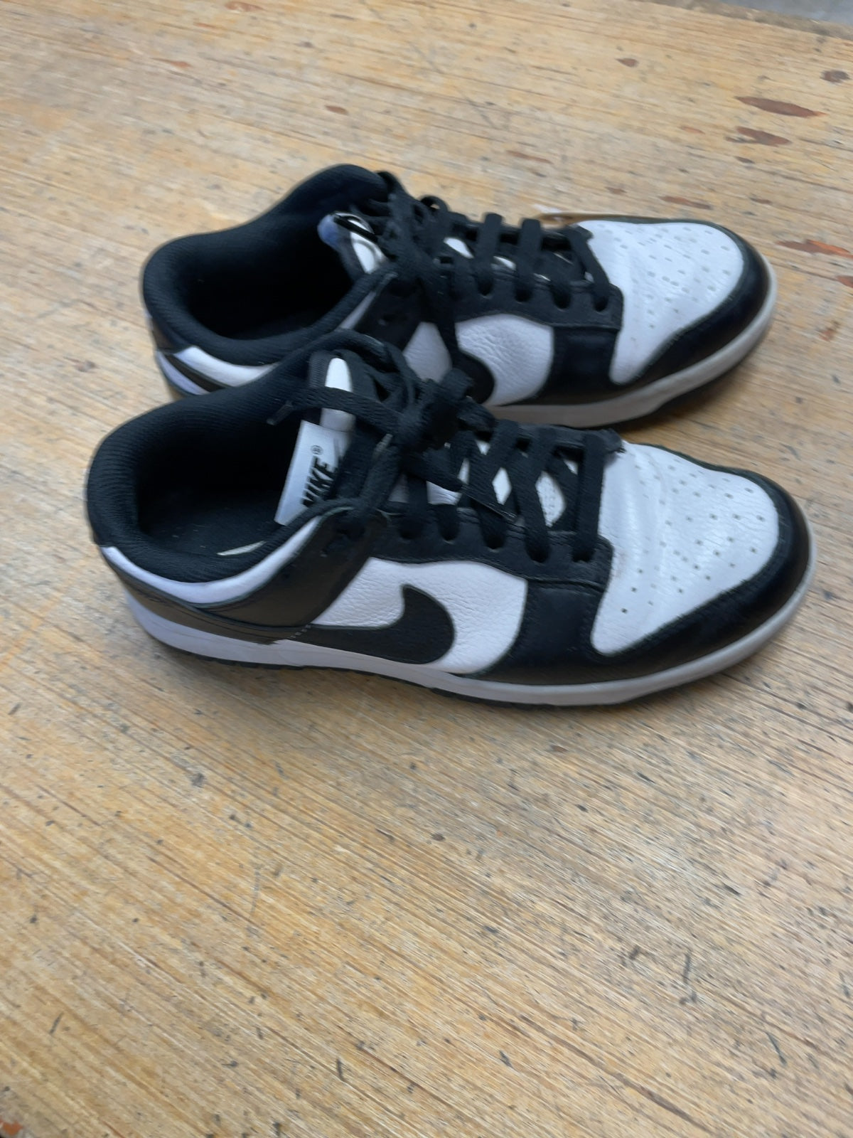 Nike Dunk Low Next Nature Size 8 US White Black Panda