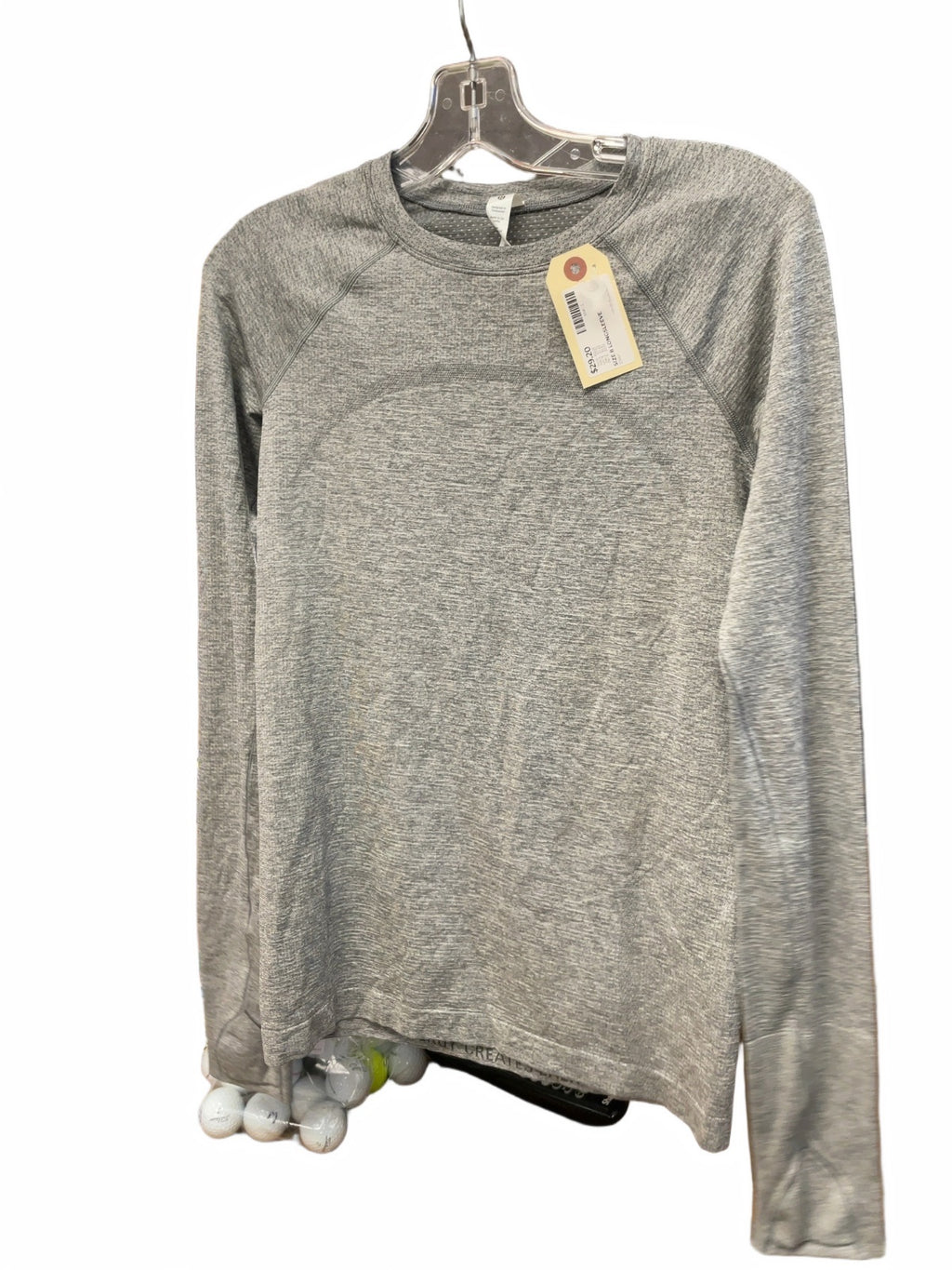 Lululemon Swiftly Tech Long Sleeve Shirt Size 8 Grey