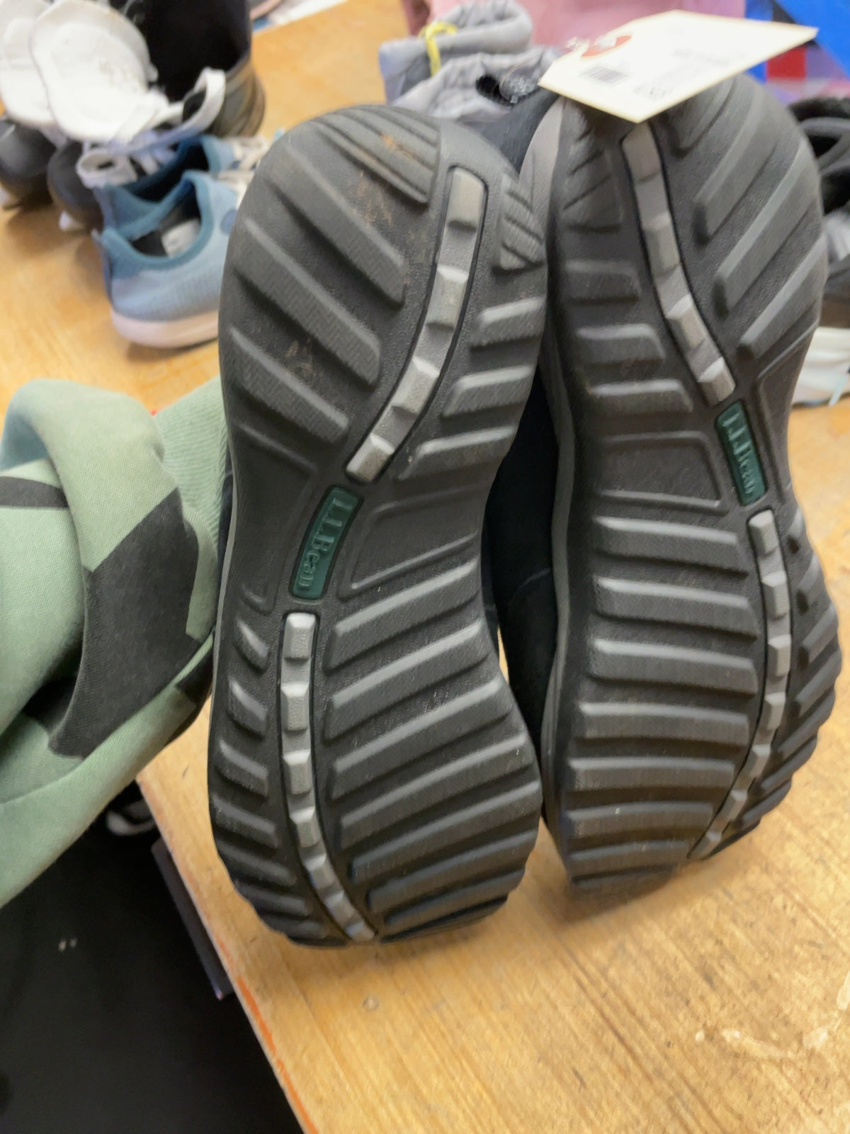 L.L. Bean Size 9.5 Suede Slip-On Shoes