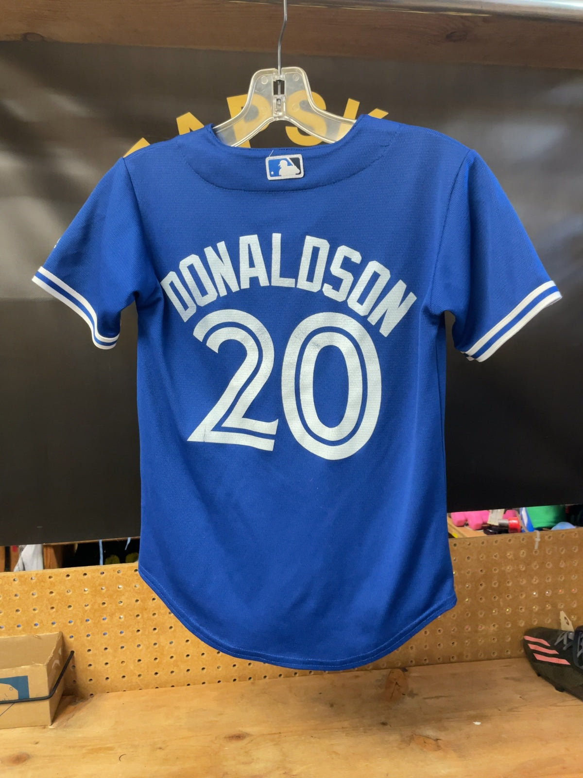 Majestic Toronto Blue Jays Donaldson #20 Jersey Youth S Blue