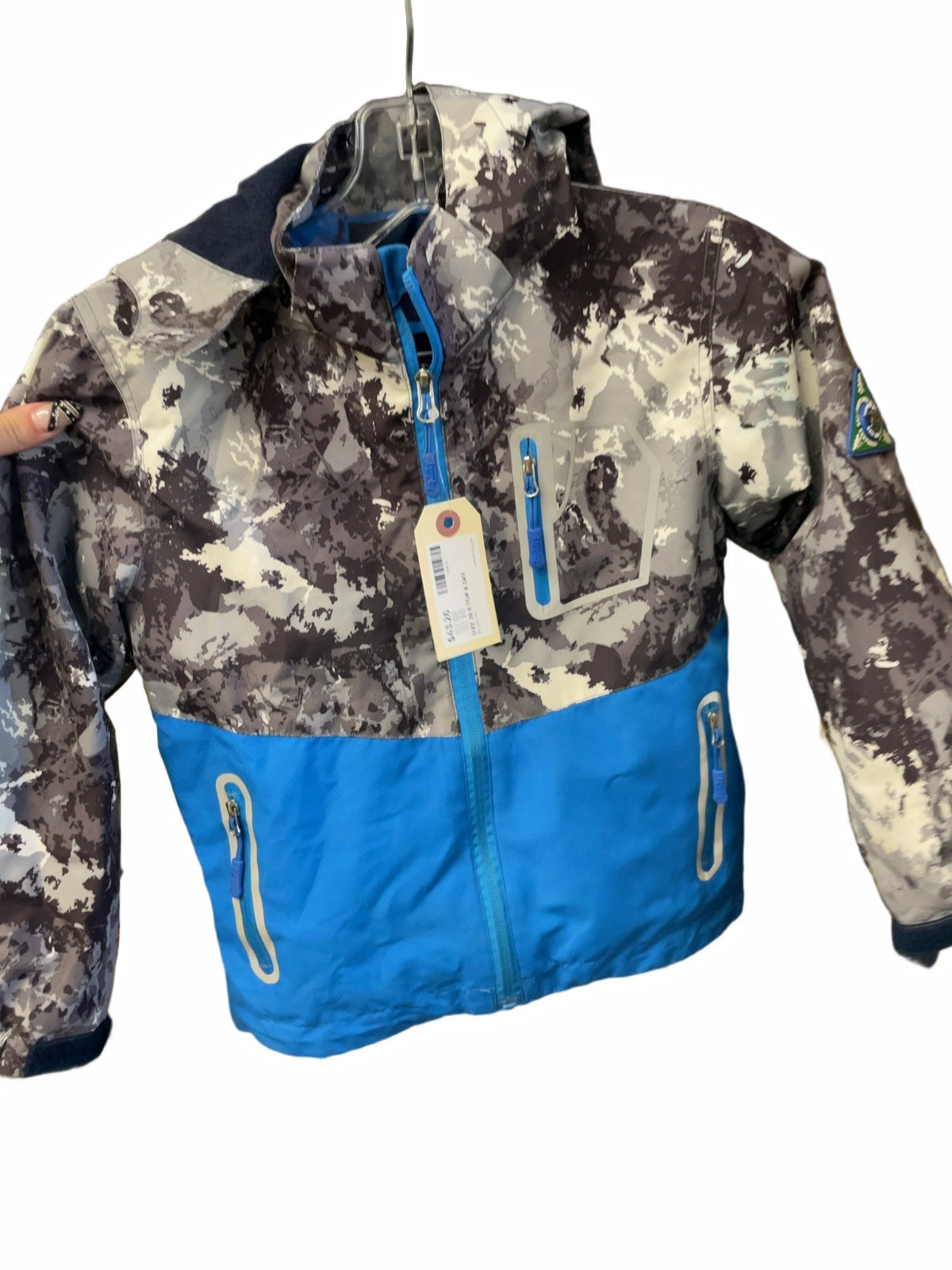 Top&Sky Kids Youth M Camo Winter Ski Jacket