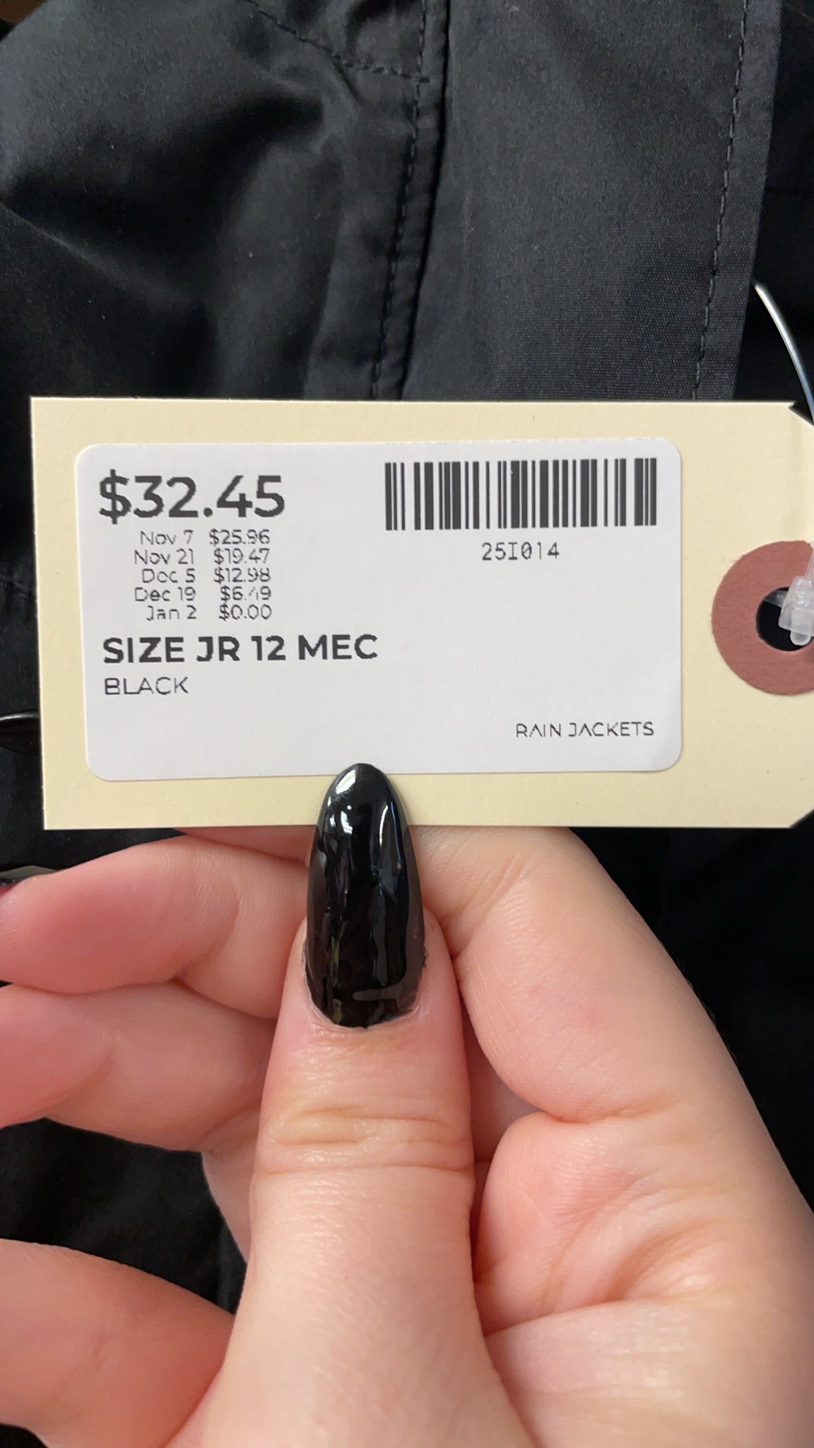 MEC Youth 12 Hooded Rain Jacket