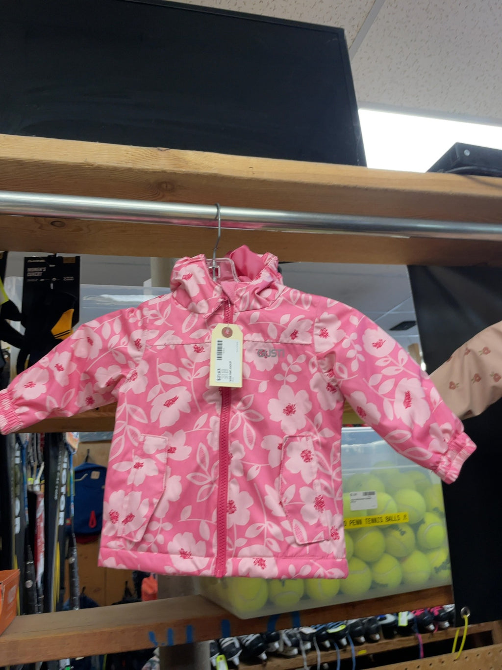 Gusti Floral Hooded Rain Jacket 18M