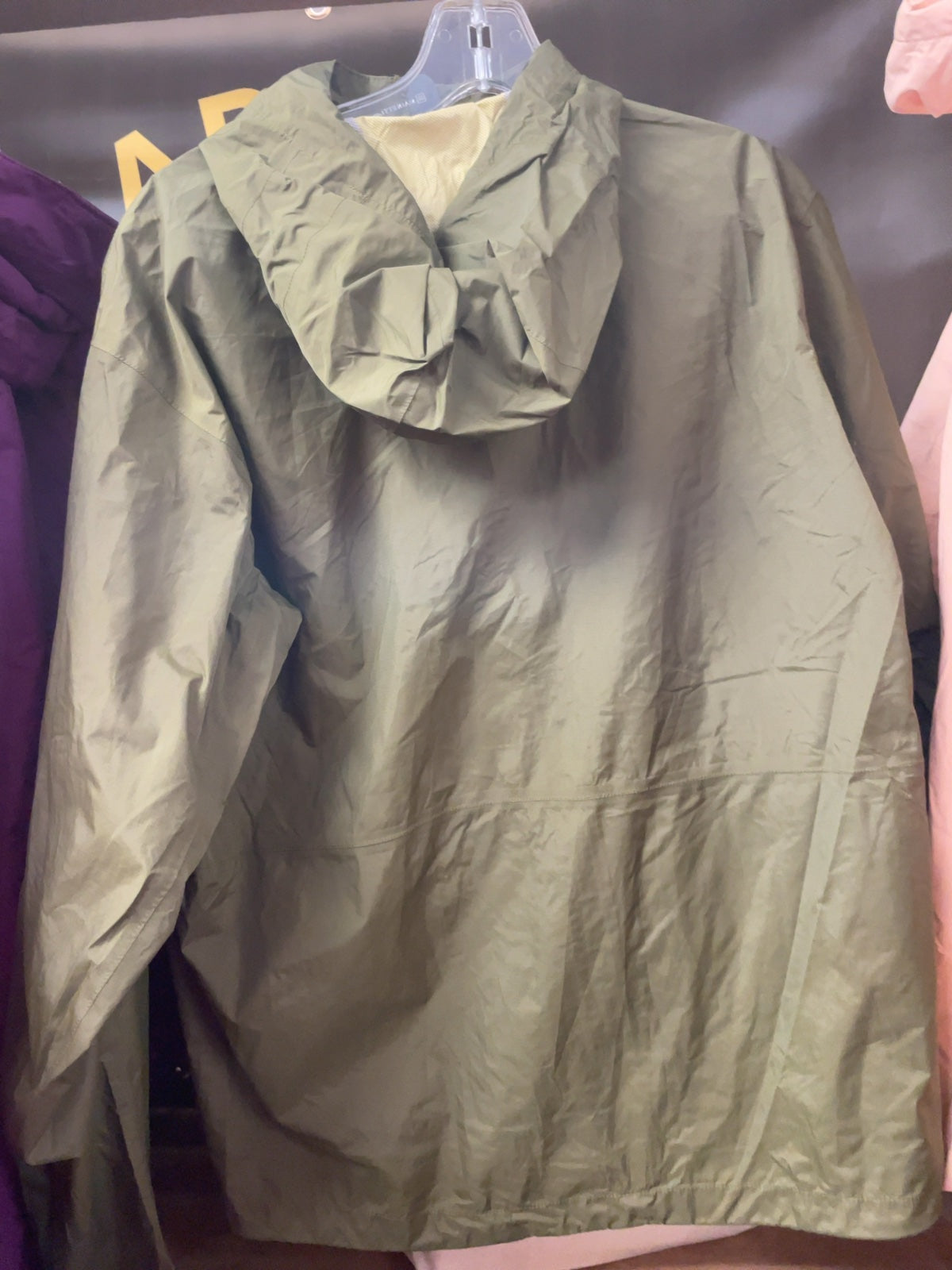 Mountain Equipment Company S/P Hooded Rain Jacket Olive Green