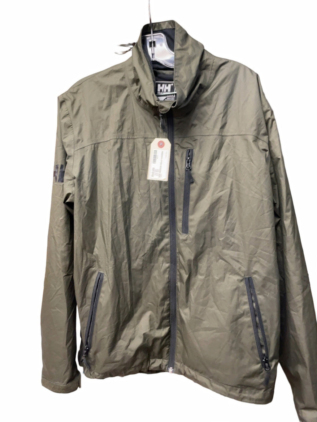 Helly Hansen Size Medium Shell Jacket Green