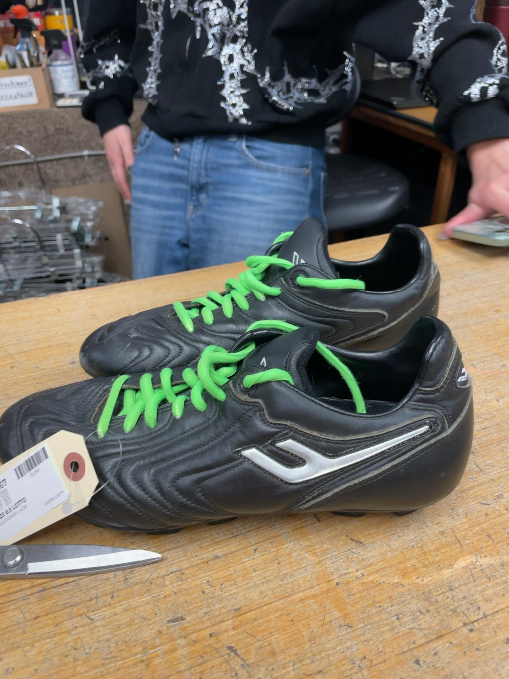 Lotto Stadio Size 8.5 Soccer Cleats