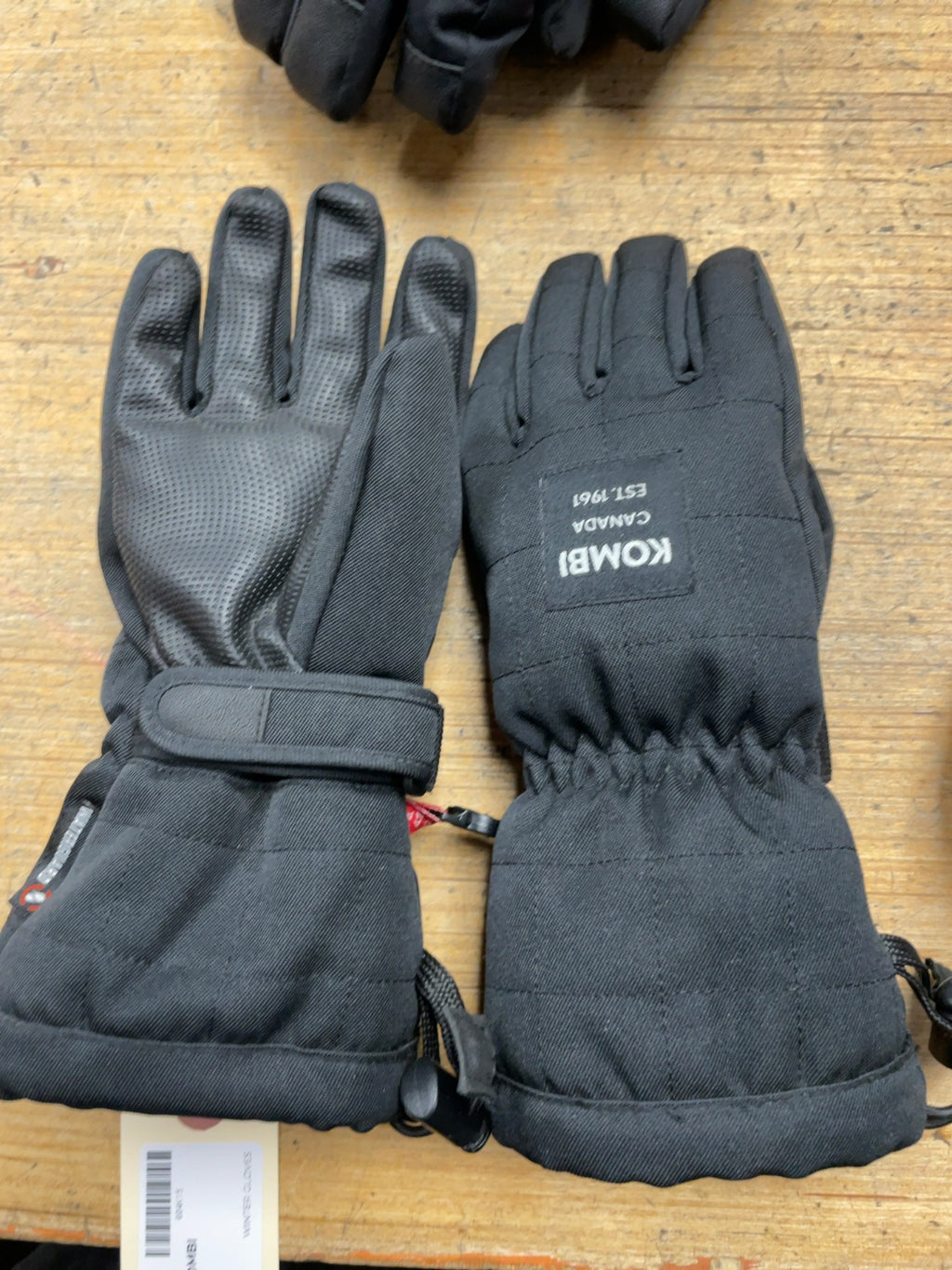 Kombi Okay Jr. Glove Size Jr XS Winter Gloves Black