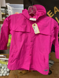 Splashy Rain Jacket Size 4 Pink