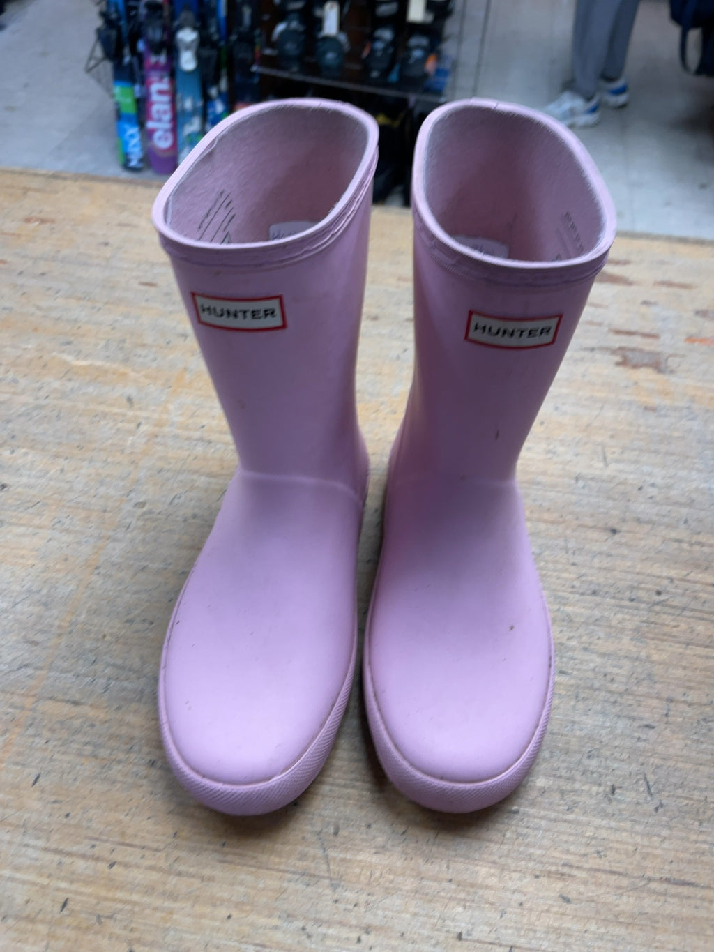 Hunter Original Kids Rain Boots Size 3 US Pink