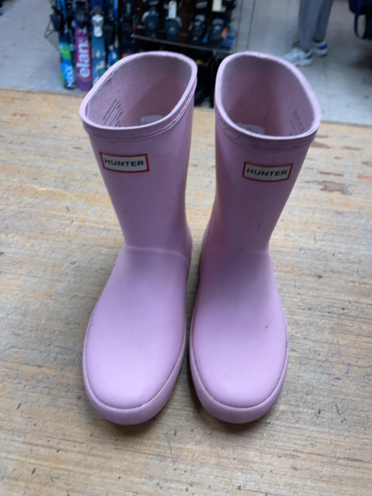 Hunter Original Kids Rain Boots Size 3 US Pink