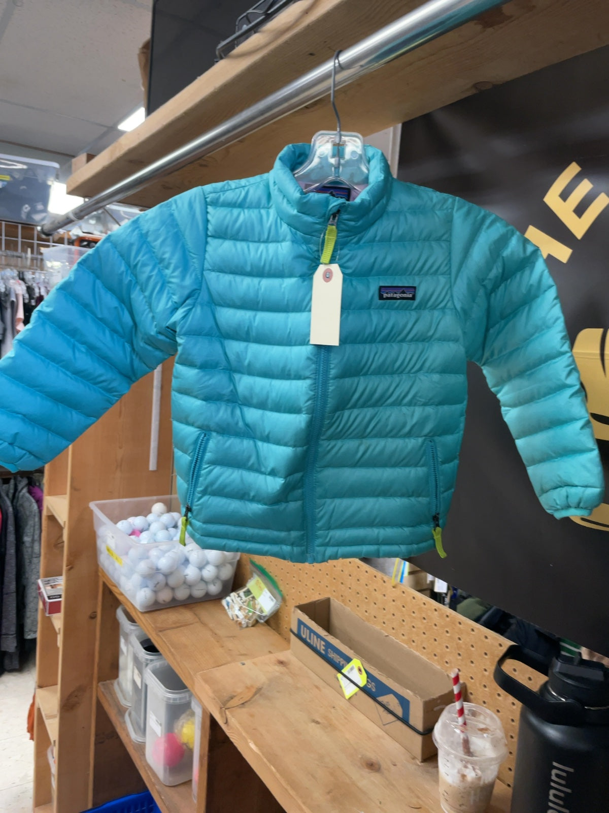 Patagonia Down Sweater Jacket Size JR 5 Blue